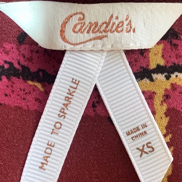Candie’s Blouse SZ - XS - Picture 4 of 5
